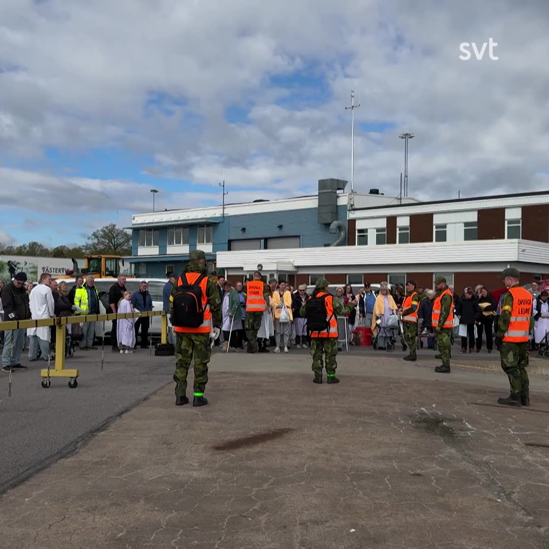 ”Vill öva så realistiskt som möjligt”